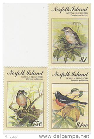 Norfolk Island-1990 Robin Redbreast  Set MNH - Norfolk Island