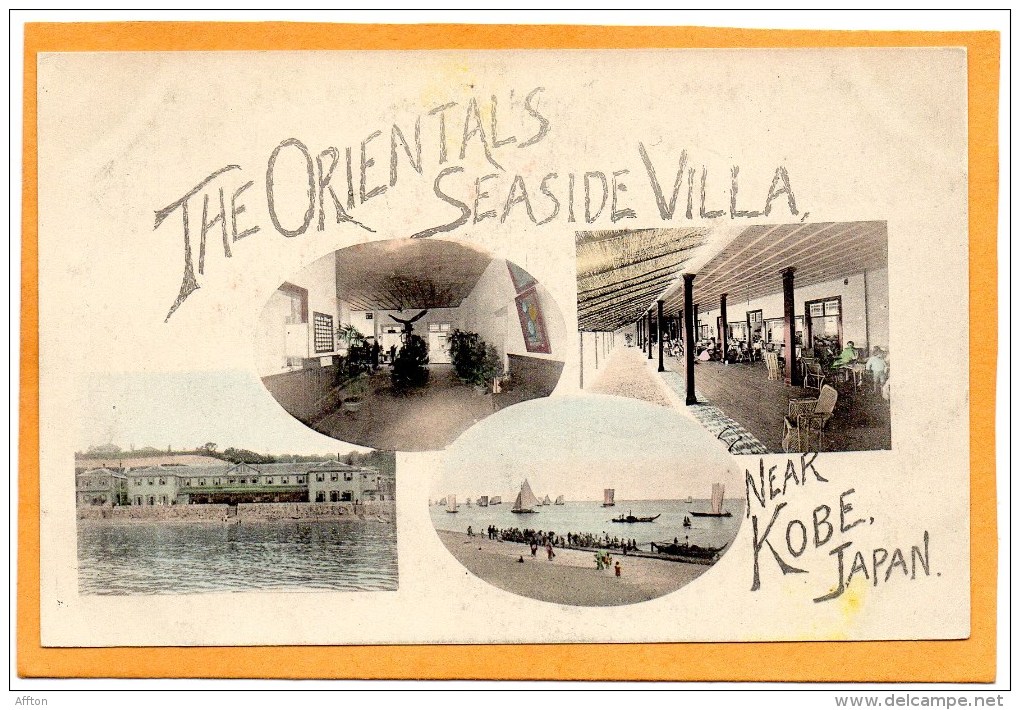 The Oriental Seaside Villa Near Kobe 1905 Postcard - Other & Unclassified