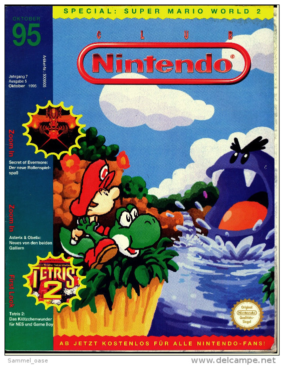 Die Offizielle Club Nintendo Computerspiele-Zeitschrift / Oktober 1995 - Informatique