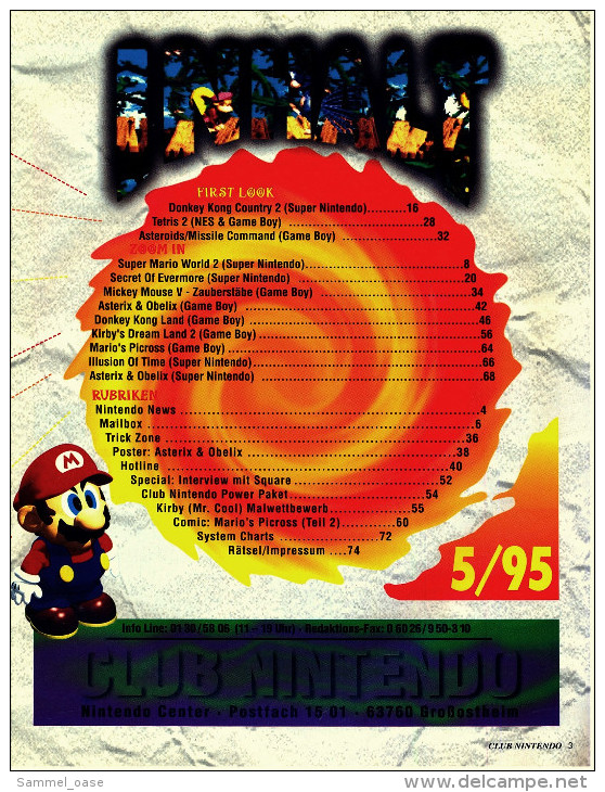 Die Offizielle Club Nintendo Computerspiele-Zeitschrift / Oktober 1995 - Informatique