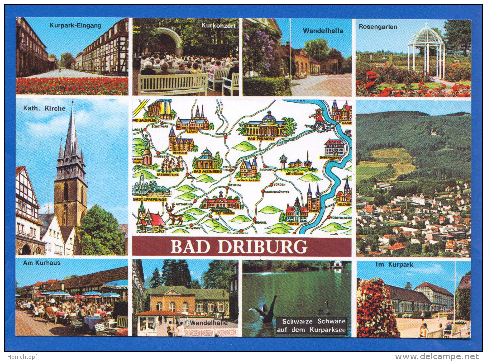 Deutschland; Bad Driburg; Multibildkarte - Bad Driburg