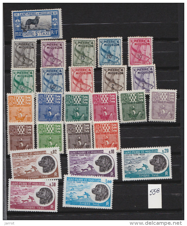 Collection à complèterdu début à 1976  Postre Aérienne complète
