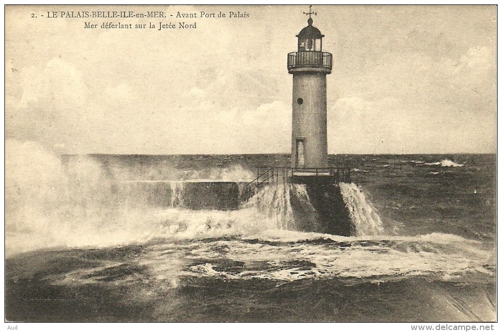 BELLE ILE EN MER, Le Palais, Avant Port De Palais, Phare - Palais