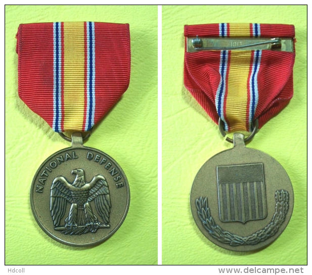 ETATS-UNIS D’AMERIQUE - Médaille NATIONAL SERVICE DEFENSE - USA