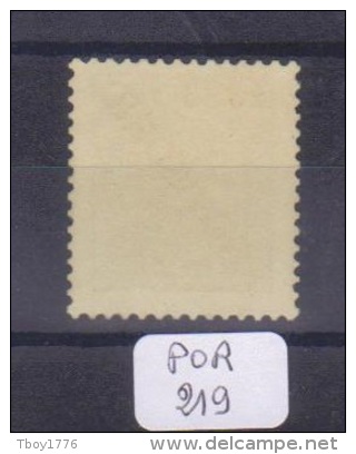 POR Afinsa  89 D. Luis I Surchargé PROVISORIO Papier Porcelana 11 1/2 (x) - Unused Stamps