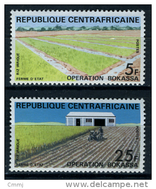 1972 -  Repubblica Centroafricana - Republique Centrafricaine - Catg. Mi 286/287 - NH - (X07..) - Repubblica Centroafricana