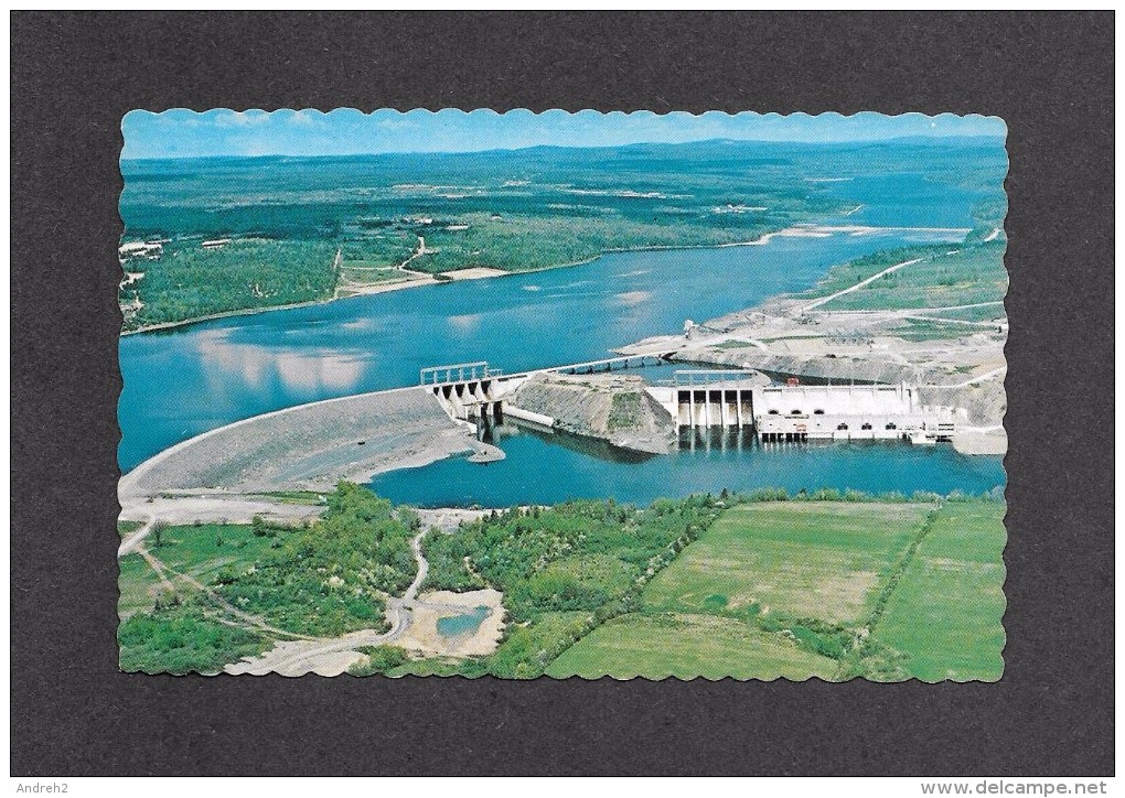 FREDERICTON - NEW BRUNSWICK - MACTAQUAC HYDRO DEVELOPMENT ON THE SAINT JOHN RIVER - PHOTO COURTESY NBEPC - Fredericton