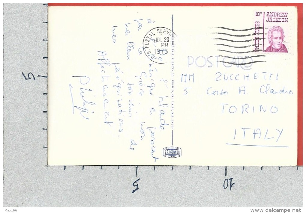 CARTOLINA VG USA - Greetings From DUBUQUE - IOWA - 9 X 14 - ANN. 1973 - Dubuque