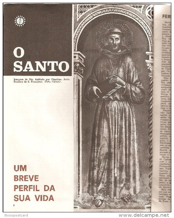 Padova - Italia - Lisboa - Brasil - O Mensageiro De Santo. António -  Messaggero Di S. Antonio - Religião - Pádua - Magazines