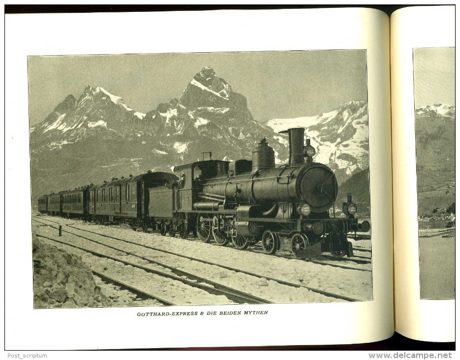 Livre - Gotthardbahn : 36 Ansichten -  Train St Gothard - Fotografie