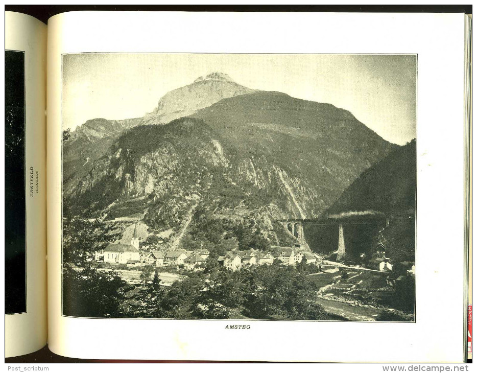 Livre - Gotthardbahn : 36 Ansichten -  Train St Gothard - Photographie