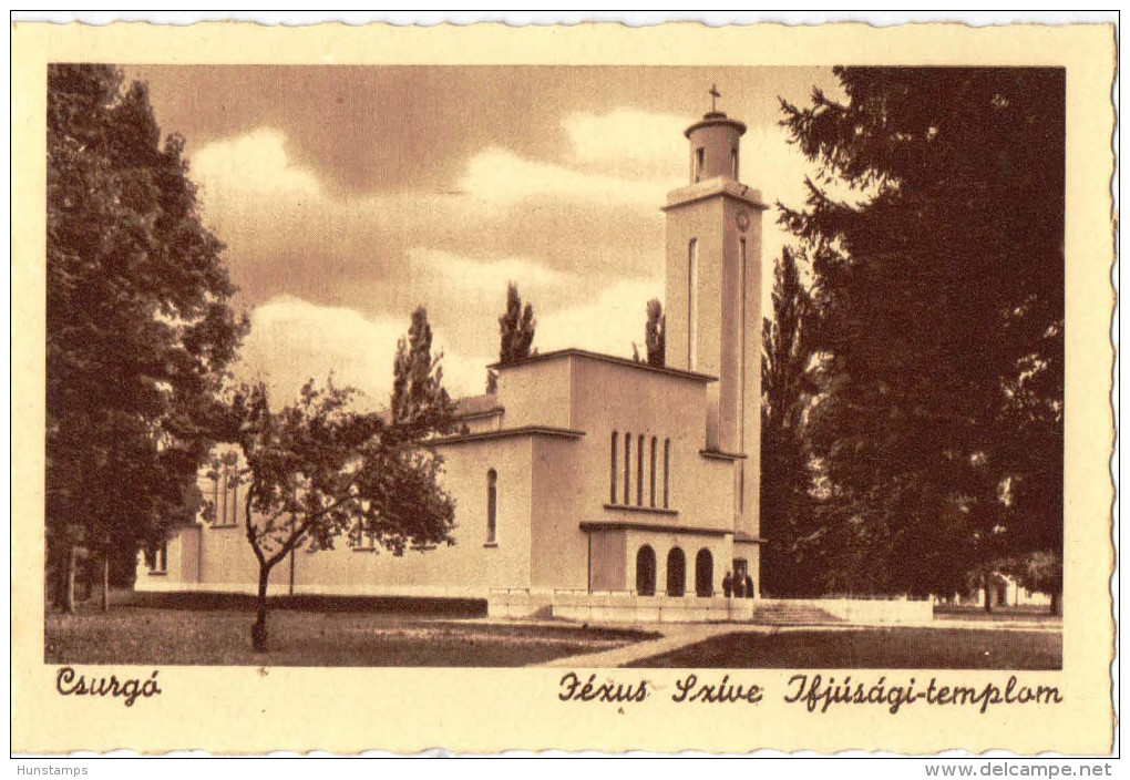 Postcard Sale - 1900-1910' Years - Csurgo City / Jesus Church Nice Postcard - Hungary