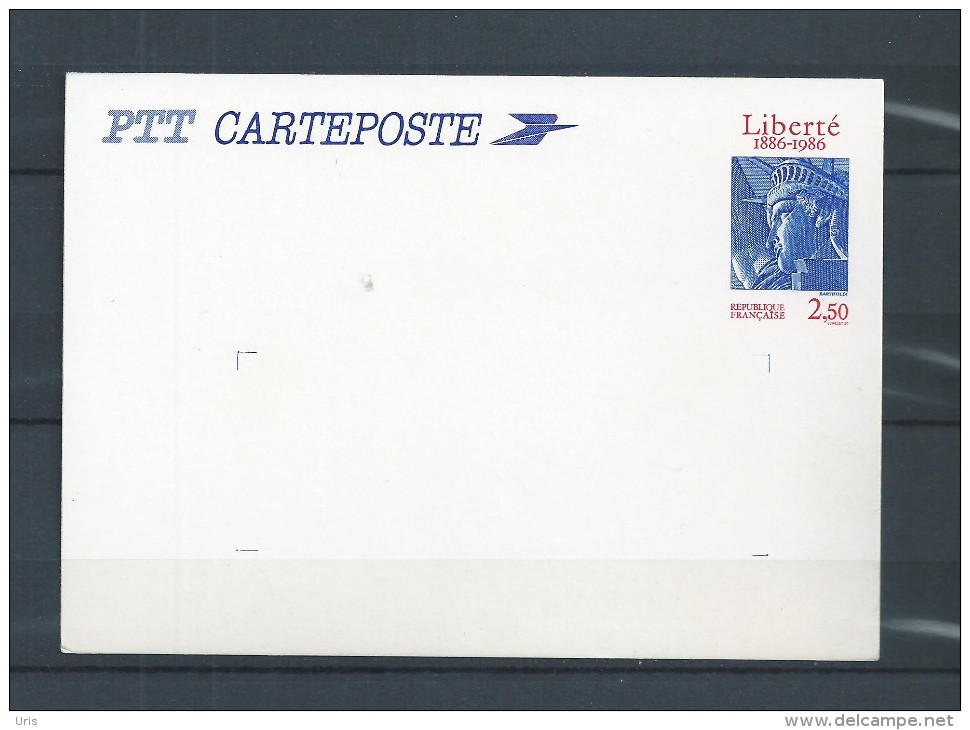 FRANCE   ENTIER  POSTAL  2421  CP1  LIBERTE    NEUF ** - Cartoline Postali E Su Commissione Privata TSC (ante 1995)