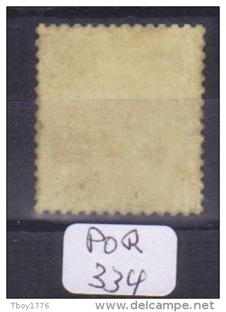 POR Afinsa  92 D. Luis I Surchargé PROVISORIO Papier Porcelana 11 1/2 Xx - Unused Stamps