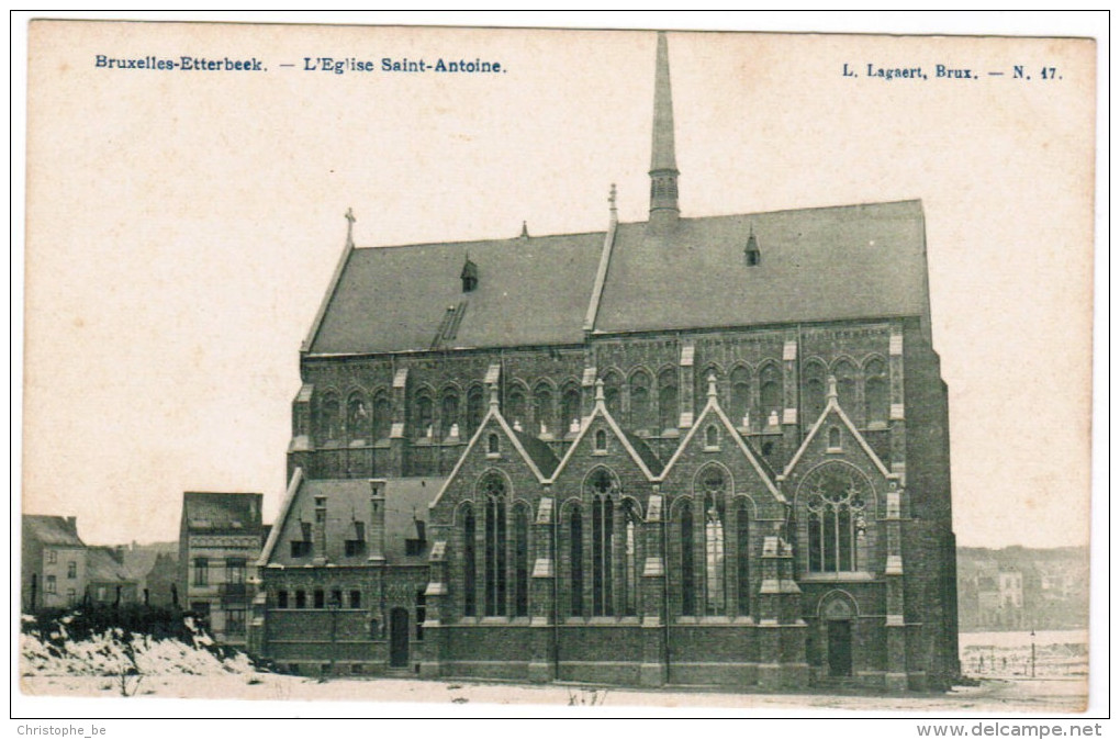 Bruxelles, Etterbeek, L'eglise Saint Antoine (pk21582) - Etterbeek