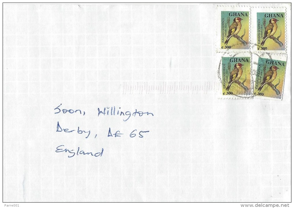 Ghana 2008 Legon Goldfinch Bird Cover - Ghana (1957-...)