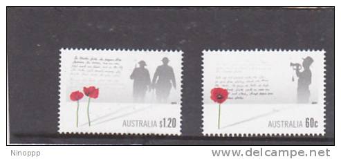 Australia-2011 Remembrance Day Set MNH - Mint Stamps