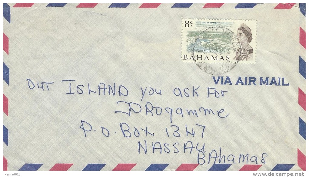 Bahamas 1977 Harbour Development Domestic Cover - Bahama's (1973-...)