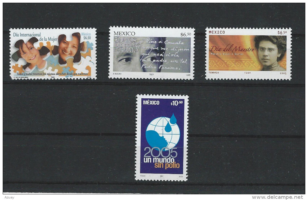 MX - VIER WERTE ** - MNH -POSTFRISCH - Mexique