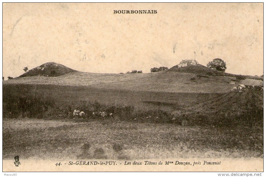 St-GERAND-le-PUY - Les Deux Têtons De Mme Douzans,près Poncenat - - Autres & Non Classés