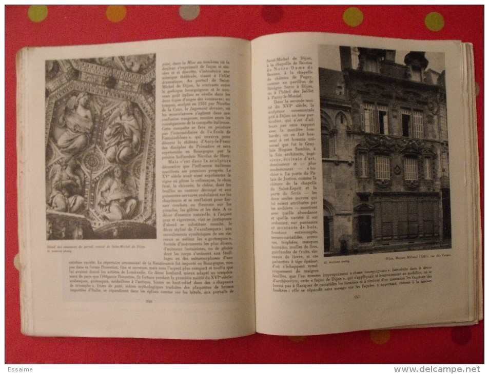 visages de la Bourgogne. éd. Horizons de France. 1946. Illust. Jean Moreau, LW Graux