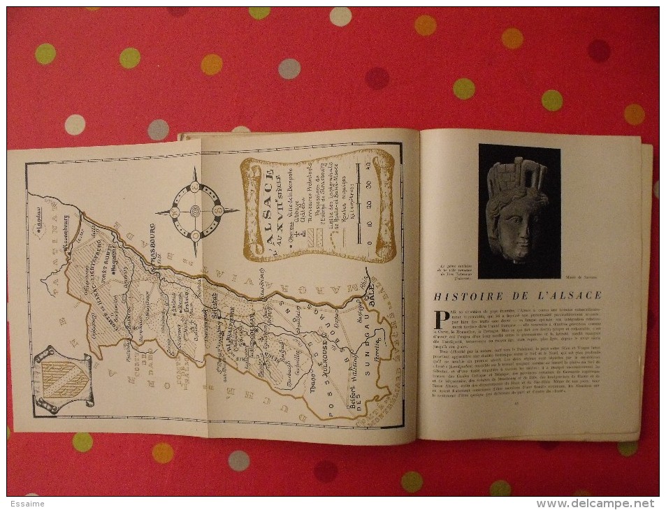 Visages De L'Alsace. éd. Horizons De France. 1948. Marthelot, Doliinger, Heitz, Biedermann - Alsace