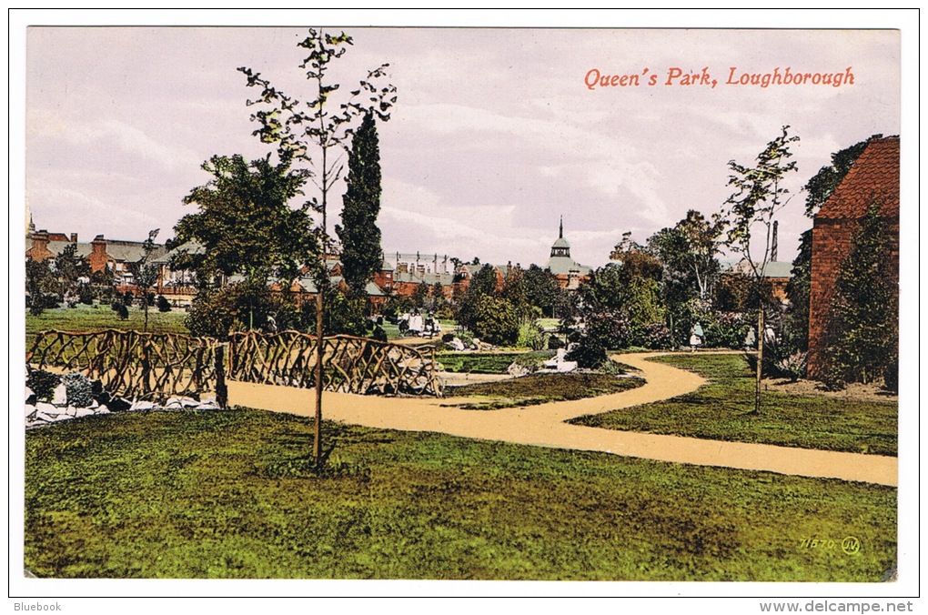 RB 1057 - Early Postcard - Queen's Park Loughborough - Leicestershire - Other & Unclassified