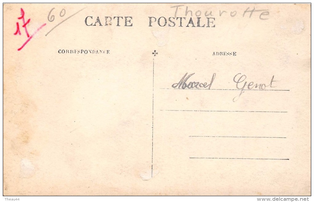 ¤¤  -   Carte-Photo   -  L'Harmonie De THOUROTTE  -  Musique Municipale Fondée En 1924   -  ¤¤ - Thourotte