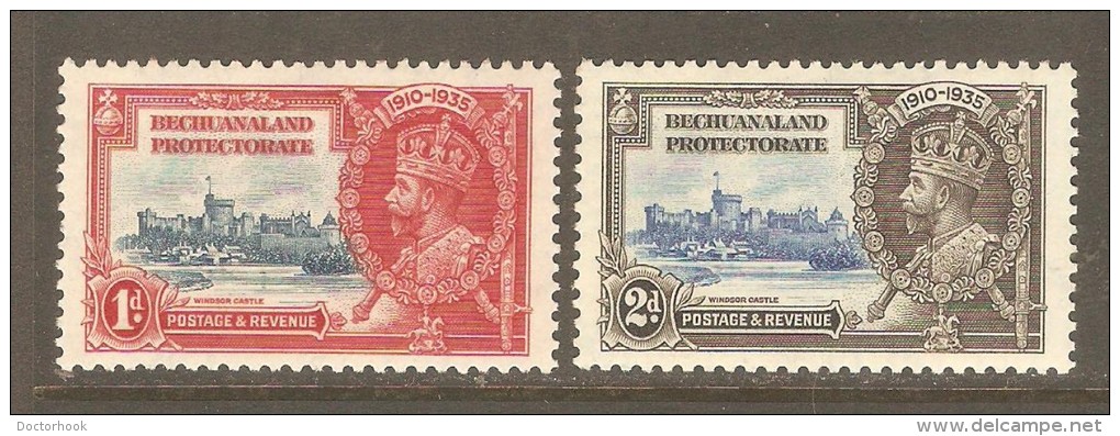 BECHUNALAND PROTECTORATE  Scott  # 117-20* VF MINT LH - 1885-1964 Protectorat Du Bechuanaland