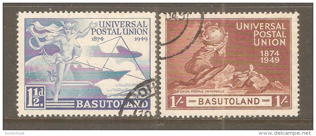 BASUTOLAND  Scott  # 41-4 VF USED - 1933-1964 Kronenkolonie