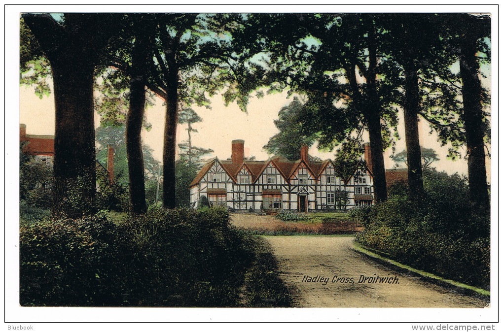 RB 1057 - Early Postcard - Houses At Hadley Cross Droitwich - Worcestershire - Autres & Non Classés