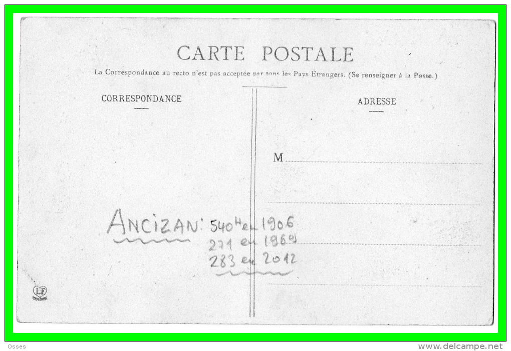 C.P.A.Non Voyagée Vallée D´Aure.ANCIZAN Prés D´Arreau .(recto Verso) - Other & Unclassified