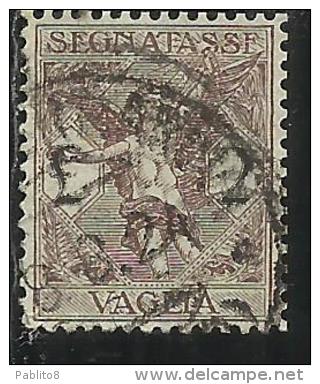 ITALY KINGDOM ITALIA REGNO 1924 SEGNATASSE TAXES TASSE POSTAGE DUE PER VAGLIA LIRE 2 USATO USED OBLITERE´ - Strafport Voor Mandaten