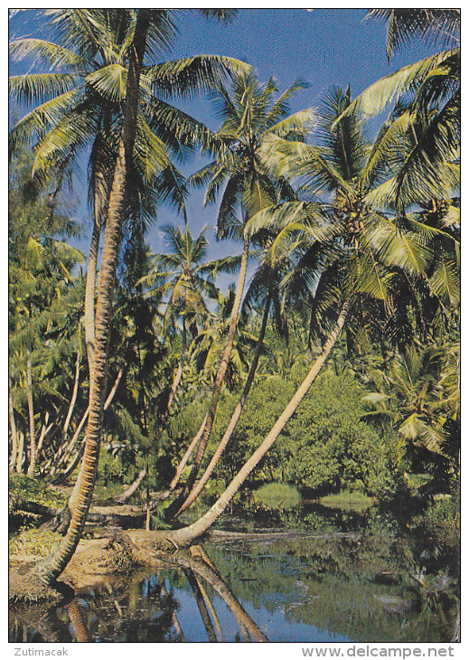 Seychelles - Lagoon On La Digue 1974 Sent From Mauritius Nice Stamps - Seychellen