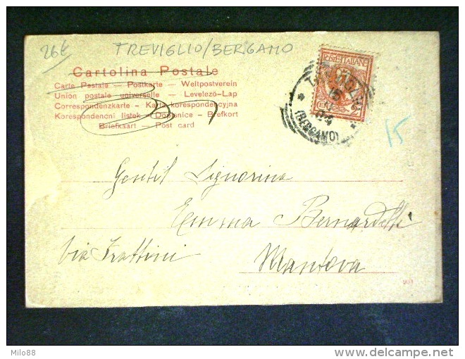 LOMBARDIA -BERGAMO -TREVIGLIO -LOTTO N° 453 F.P. - Bergamo