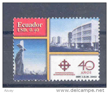 EC - 2002 - 2696 - KATH. UNIVERSITÄT GUAYAQUIL-  - MNH -POSTFRISCH -** - Equateur