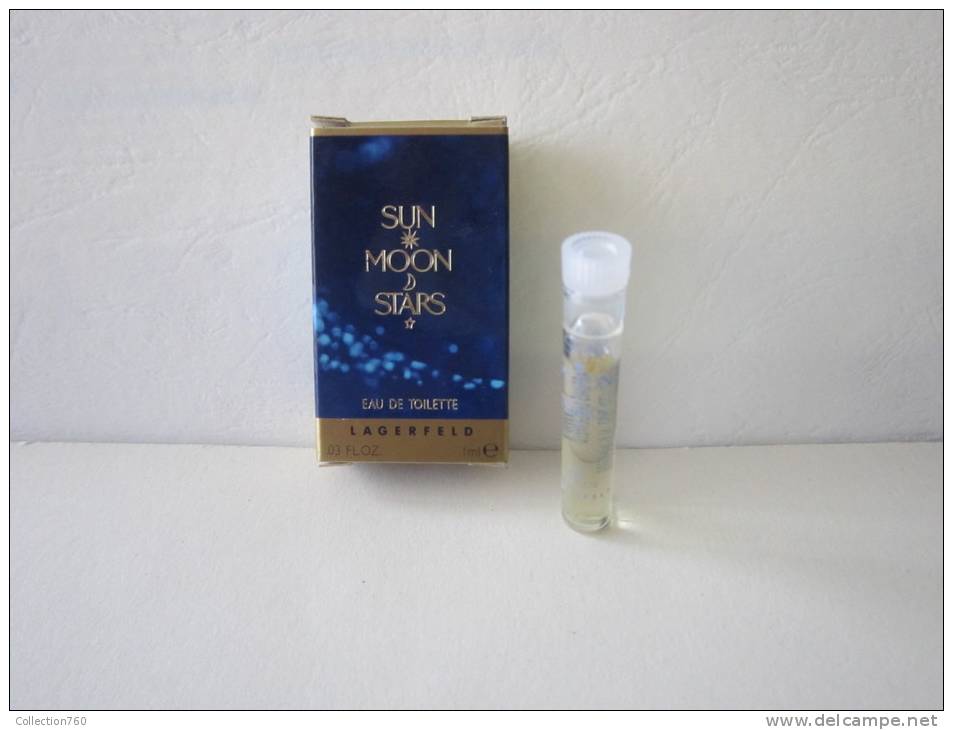 LAGERFELD - SUN MOON STARS   - Echantillon (collector - Ne Pas Utliser) Date Des Années 1990 - Echantillons (tubes Sur Carte)