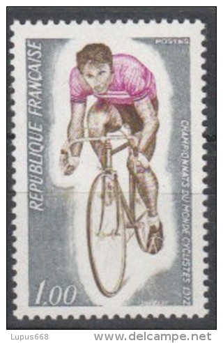 Frankreich 1972 MiNr. 1804  **/ Mnh   Radweltmeisterschaften - Ciclismo