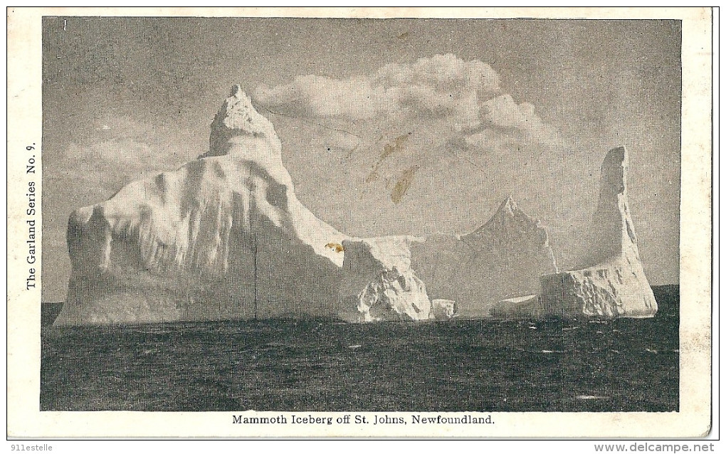 Terre Neuve MAMMOUTH ICEBERG  OFF  ST JOHNS ,  NEWFOUNDLAND ( état ) - St. John's