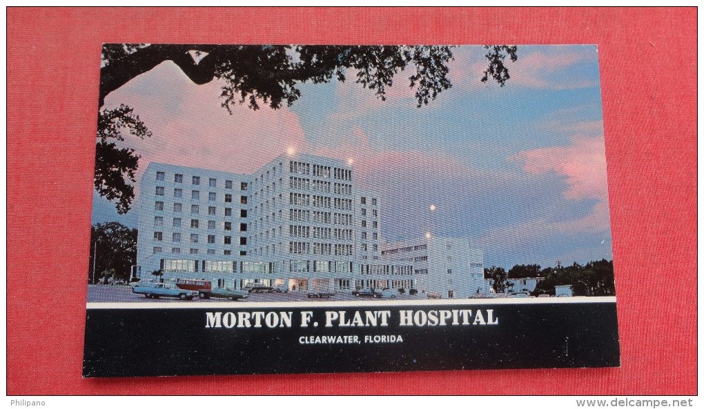 - Florida> Clearwater  Morton F. Plant Hospital  ---ref 1952 - Clearwater