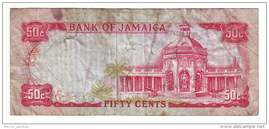 Jamaica 50 Cents 1970 - Jamaica