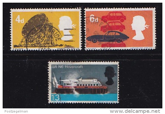 UK 1966 Used Stamp(s) British Technology Nrs. 430-433 (3 Values Only) - Used Stamps