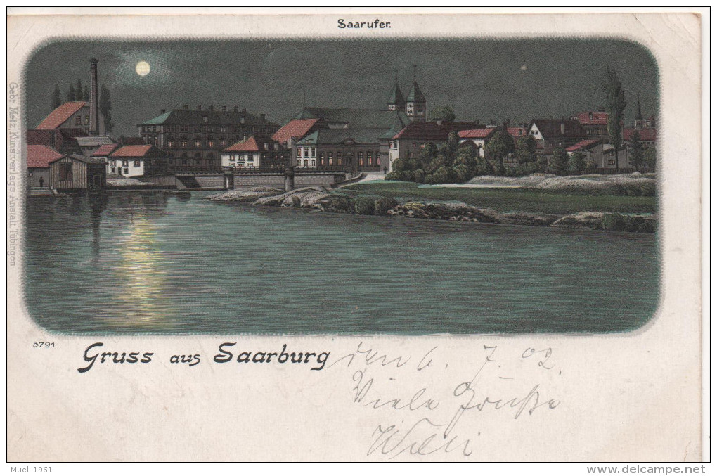 Nr. 5499,   Gruss Aus Saarburg - Saarburg