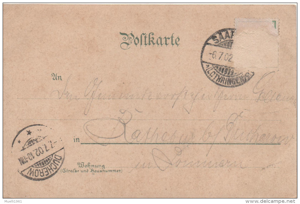 Nr. 5499,   Gruss Aus Saarburg - Saarburg