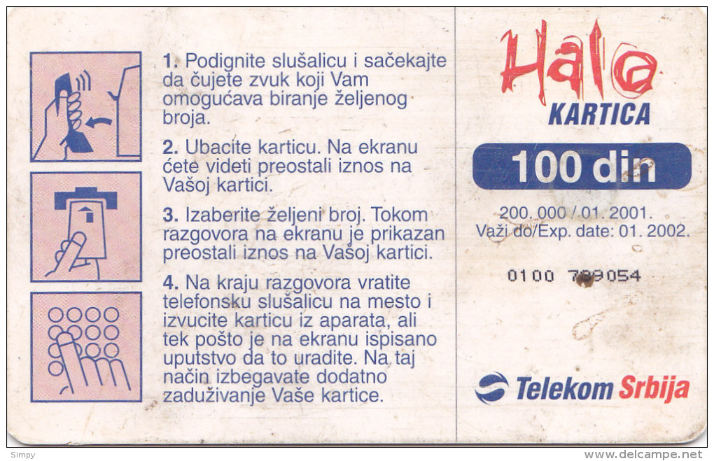 SERBIA  Phonecard With Chip / Church Studenica - Autres - Europe
