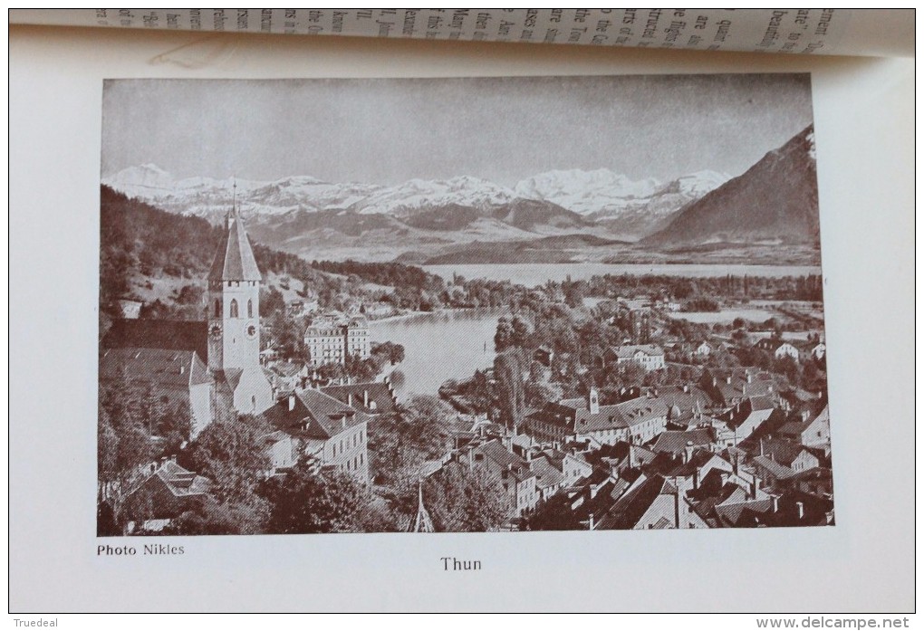 ILLUSTRATED GUIDE TO THE BERNESE OBERLAND, SWITZERLAND - Voyage/ Exploration