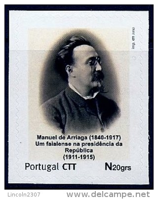 LSJP Portugal  Personalised Stamps President Manuel De Arriaga 2010 - Other & Unclassified