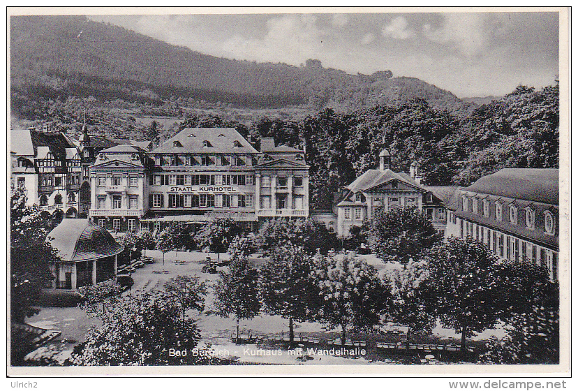 AK Bad Bertrich - Kurhaus Mit Wandelhalle (18004) - Bad Bertrich