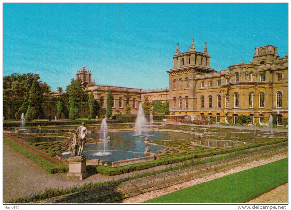 WOODSTOCK   BLENHEIM  PALACE   THE FRENCH  WATER  GARDENS        (NUOVA) - Altri & Non Classificati