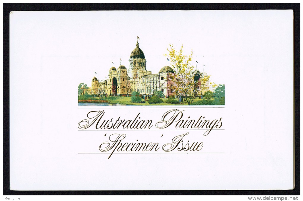 1981   High Value Paintings  Overprinted &laquo;SPECIMEN&raquo;  Set Of 3  In Presentation Pack - Presentation Packs